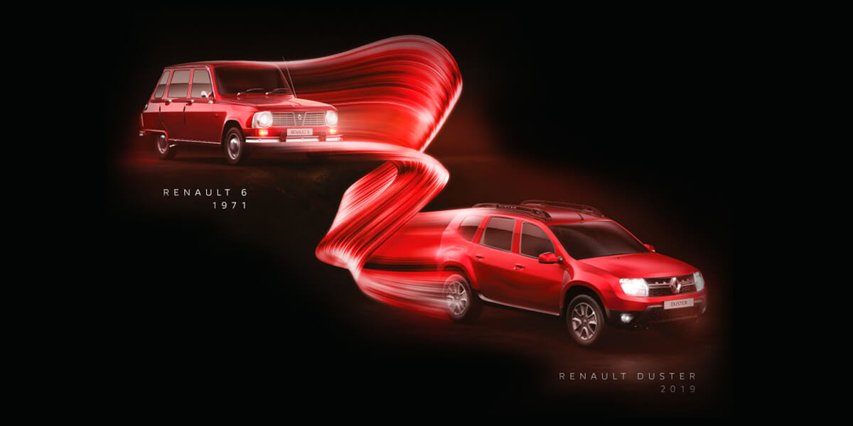 Renault 6 a Renault Duster 2019